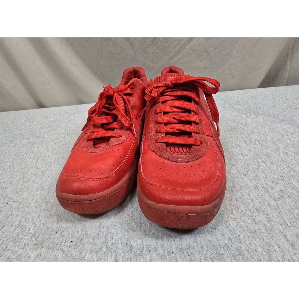 Nike Air Force 1 Triple Low Top Sneakers CW6999-600 University Red 2021 Sz 12